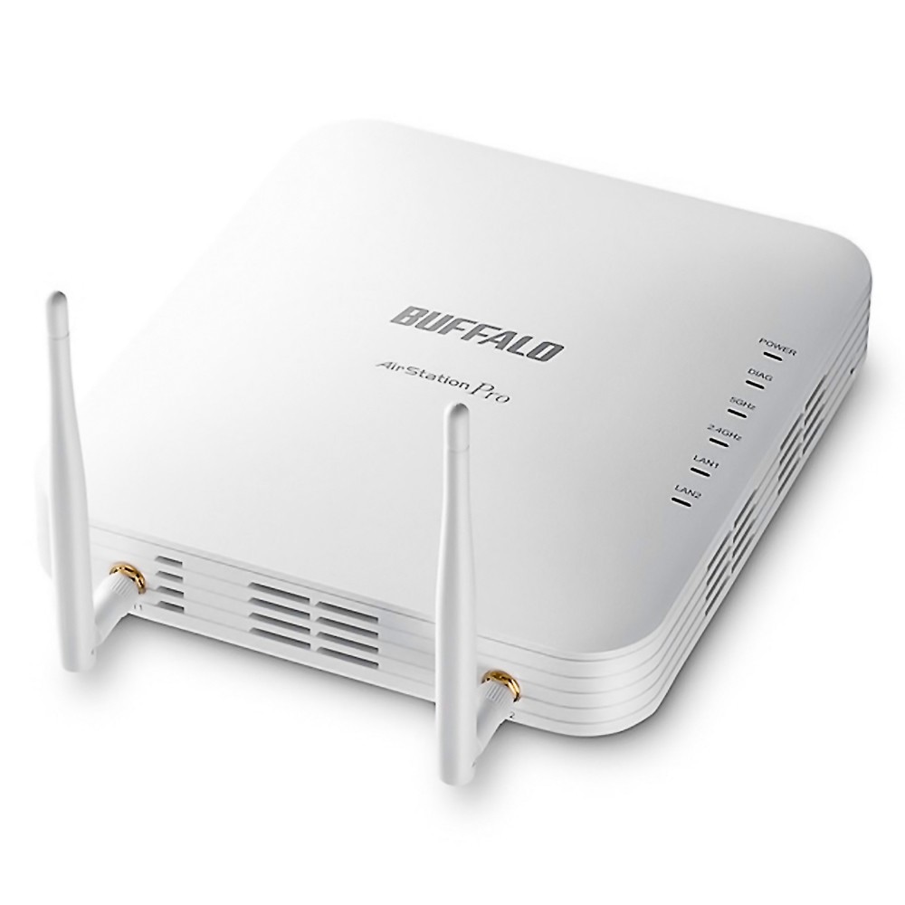 無線LANアクセスポイント Wi-Fi AirStation PRO BUFFALO バッファロー PoE対応 11ac/n/a&11n/g/b 866+400Mbps 管理者機能 法人向け WAPM-1266R ◆宅