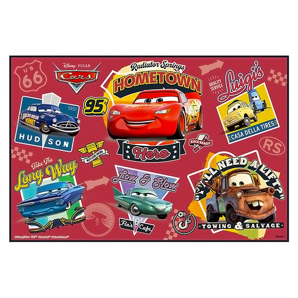 レジャーシート カーズ 26 ディズニー Sサイズ 1人用 遠足 ピクニック 防水 SKATER スケーター 子供 かわいい コンパクト サイズ90×60cm 722431-VS1 ◆メ