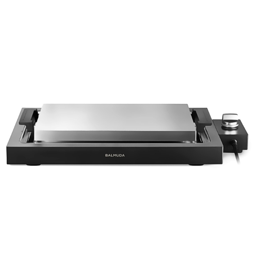 BALMUDA The Plate Pro バルミューダ ザ プレート プロ K10A-BK ホットプレート 6.6mmクラッドプレート 大型 焼肉 温度制御 おしゃれ ブラック K10A-BK ◆宅