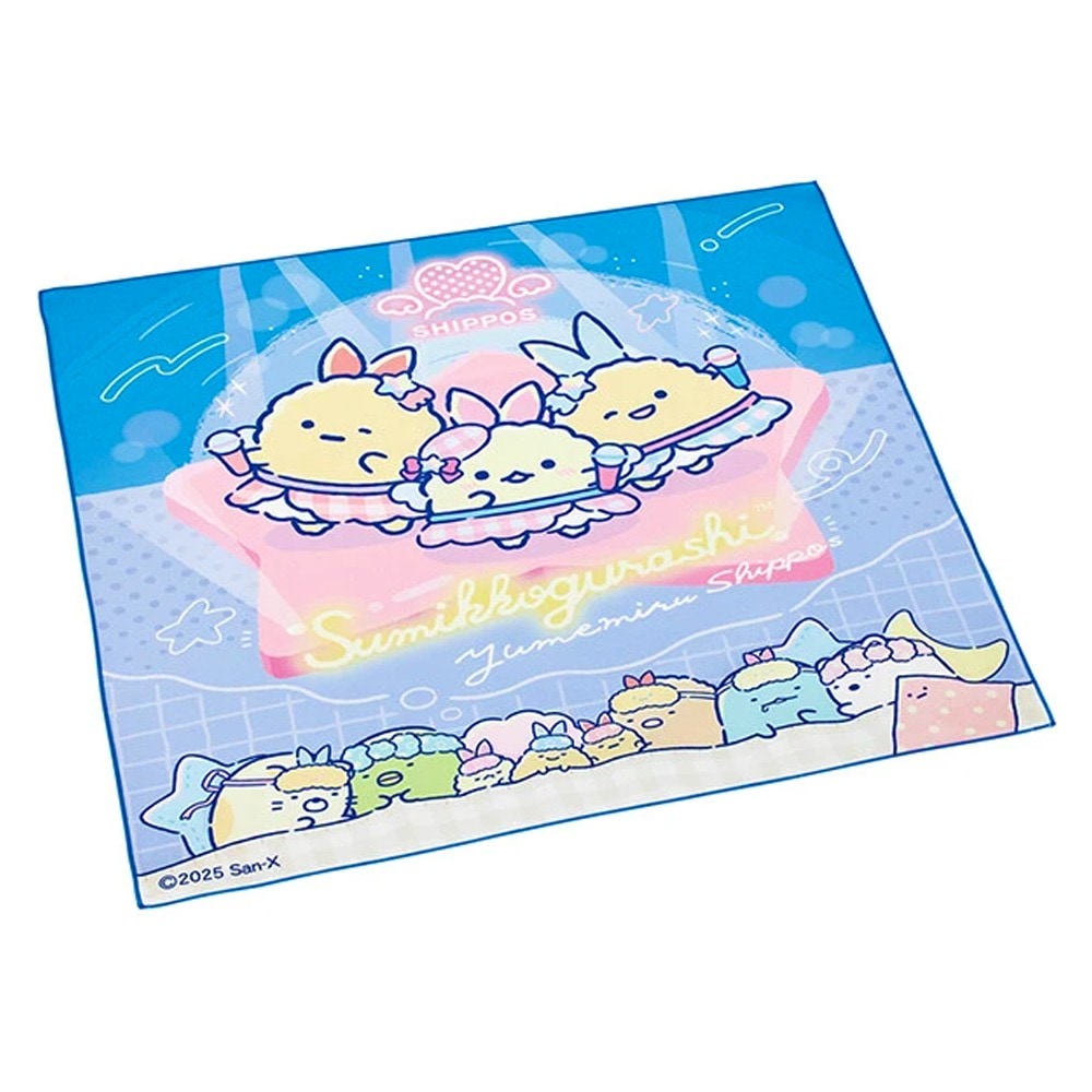 ランチクロス すみっコぐらし 夢見るしっぽず SKATER スケーター 子供 レディース 通学 通園 かわいい ポリエステル100％ サイズ430×430mm 696756-KB4SN ◆メ