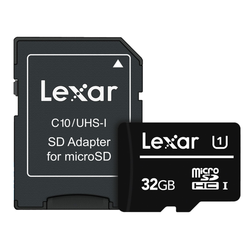 マイクロSDカード 32GB microSDHC Lexar レキサー CLASS10 UHS-I U1 R:80MB/s SDアダプタ付 海外リテール LMS0C10032G-BNANJ ◆メ
