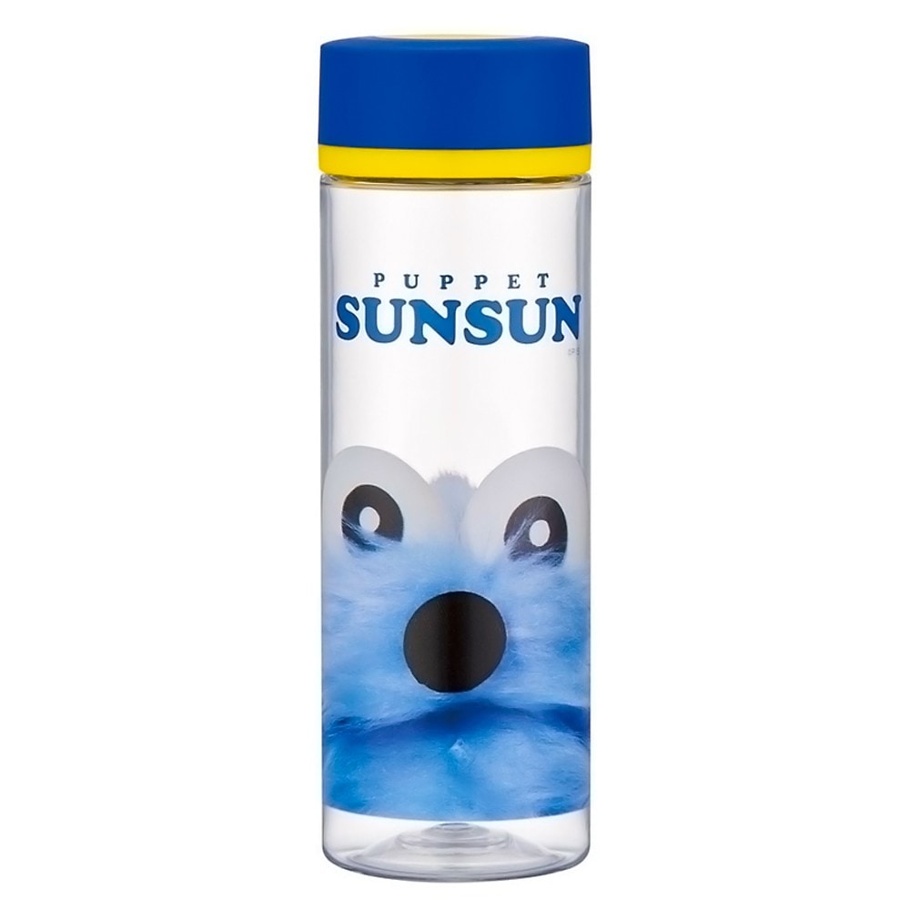 水筒 シンプルブローボトル パペットスンスン SKATER スケーター 冷/常温用 樹脂製 容量400ml 濾し器付き飲み口 広口タイプ 簡単レシピ付 712463-PDC4 ◆宅