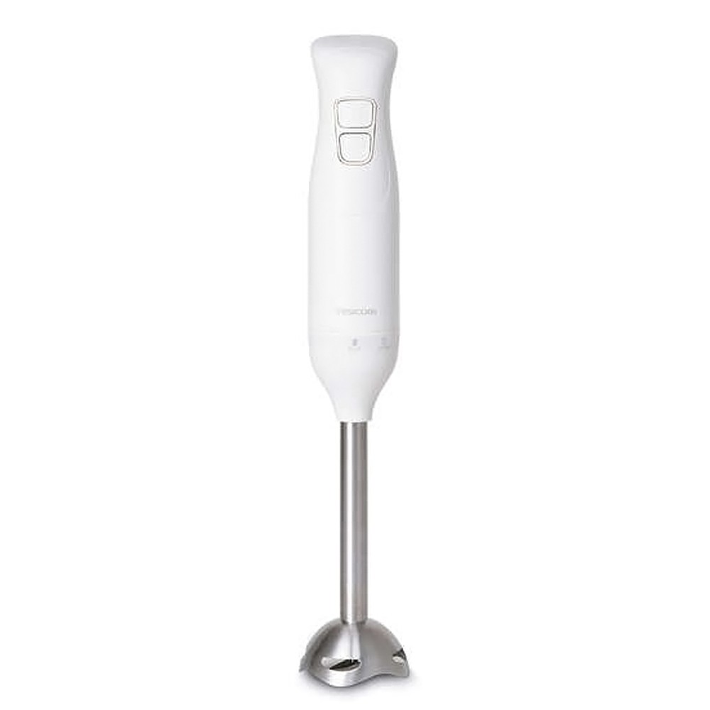 ハンドブレンダー 離乳食 TESCOM テスコム 1台3役 つぶす まぜる 泡立てる 2枚刃 電動 菓子 介護食 おしゃれ 出産祝い 収納コンパクト ホワイト TBL05A-W ◆宅