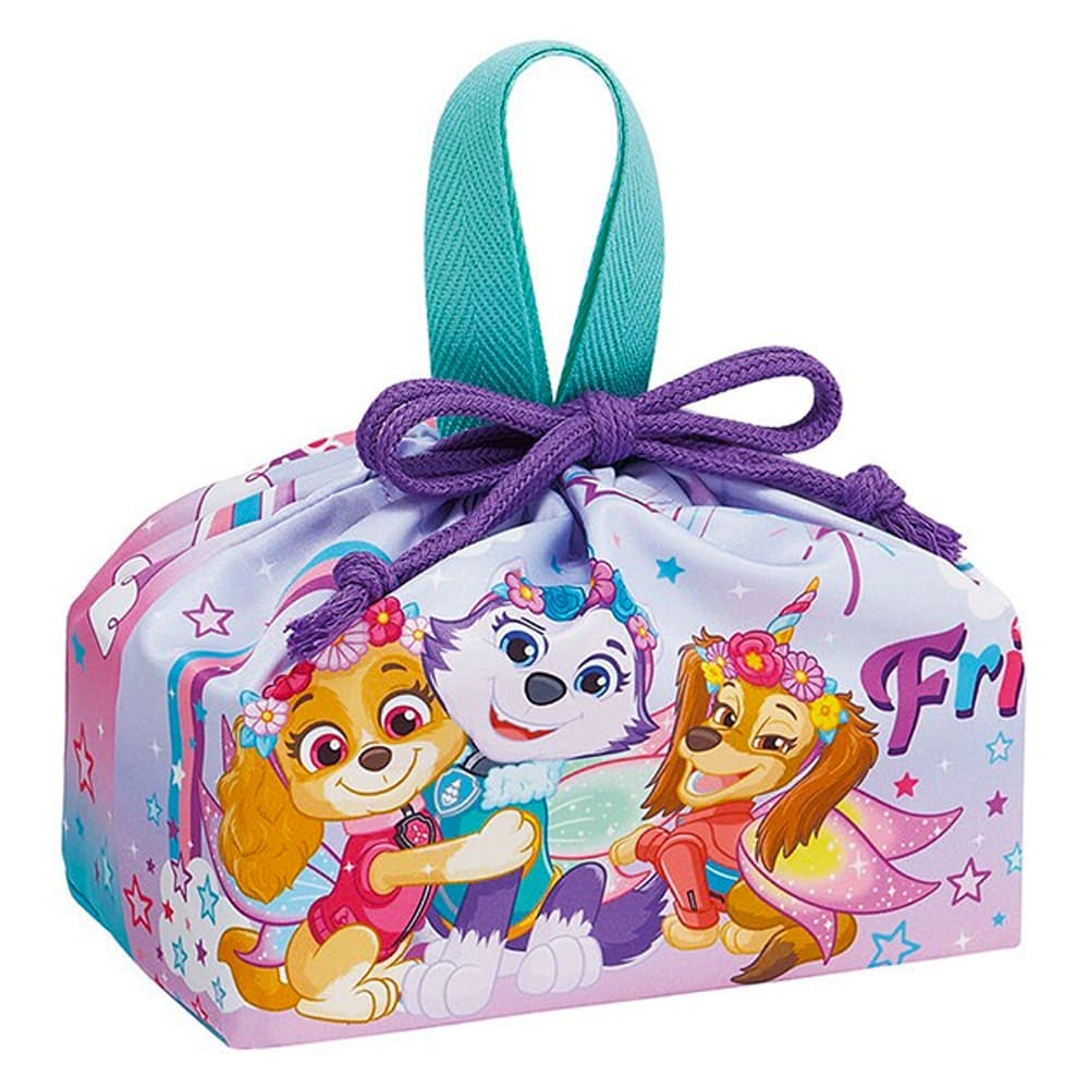 ランチ巾着 パウパトロール ユニコーン 巾着袋 お弁当巾着 お弁当袋 SKATER スケーター 子供 ポリエステル サイズ290×165×マチ120mm 723292-KB7SN ◆メ
