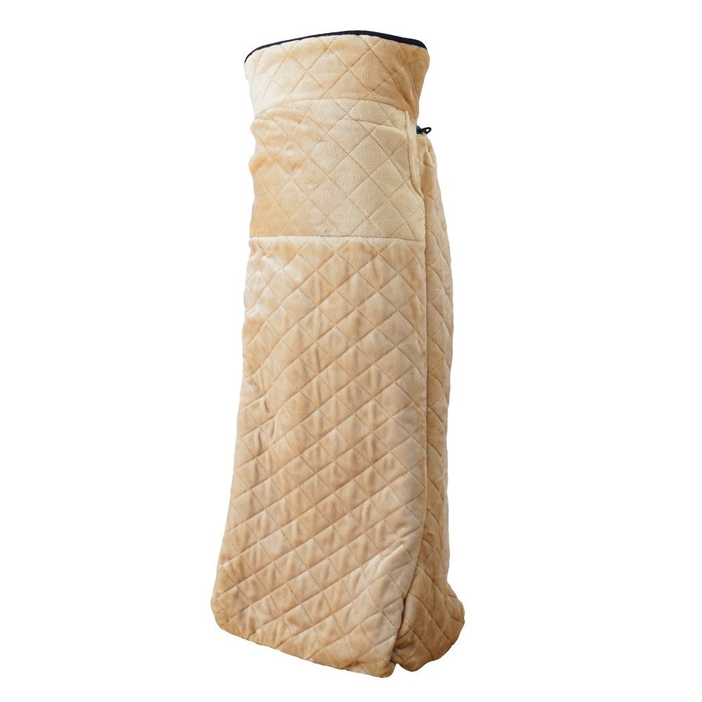 着るこたつ 電気こたつ 電気毛布 こたんぽ THANKO サンコー 1人用 電気ひざ掛け 足入れヒーター 温度調節 AC電源 ベージュ KTTK23CBW ◆宅