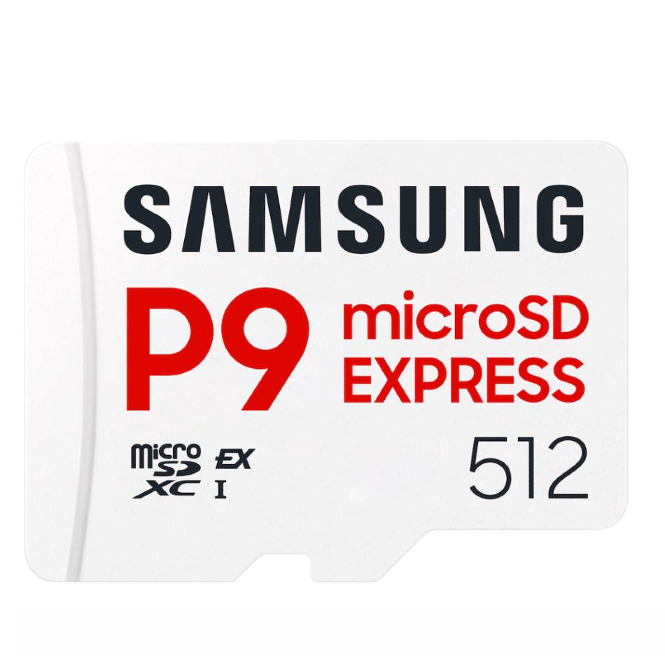 microSD Express 512GB Nintendo Switch2対応 Samsung サムスン マイクロSD P9 Express UHS-I U3 V30 R:800MB/s 海外リテール MB-MK512T/WW ◆メ