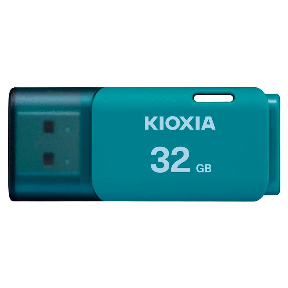 USBメモリ USB 32GB USB2.0 KIOXIA キオクシア TransMemory U202 キャップ式 ライトブルー 日本語パッケージ KLU202A032GL ◆メ