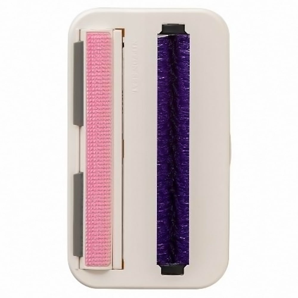 ぱくぱくローラー ペット 抜け毛 毛取り ブラシ 犬 猫 髪の毛 掃除 日本シール 丸洗い可 カーペット クリーナー ハンドルなし ホワイト N90M ◆宅