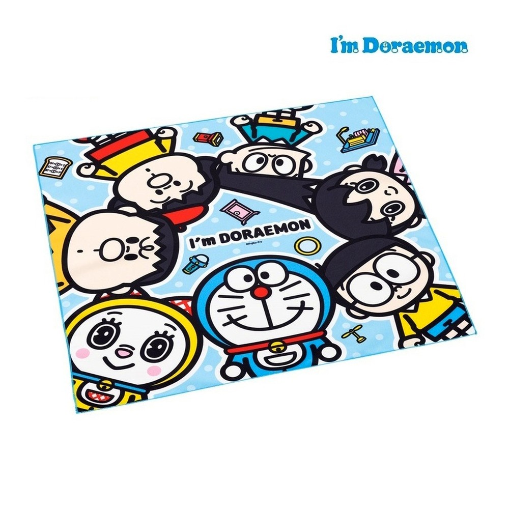 ランチクロス ドラえもん POP ポップ SKATER スケーター 子供 通学 通園 かわいい ポリエステル100％ サイズ430×430mm 732973-KB4SN ◆メ