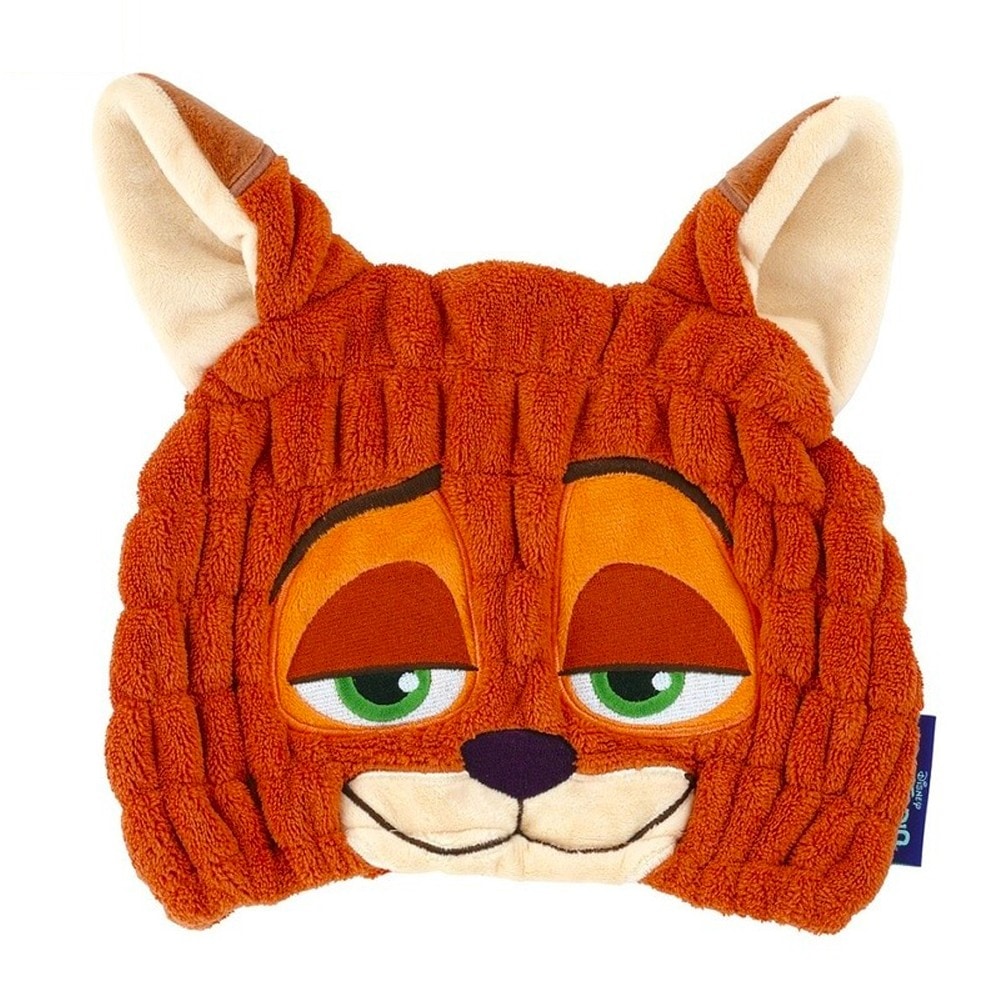 タオルキャップ 吸水速乾 ズートピア ニック ディズニー SKATER スケーター 子供 可愛い 海水浴 プール マイクロファイバー生地 719950-TOC11 ◆メ