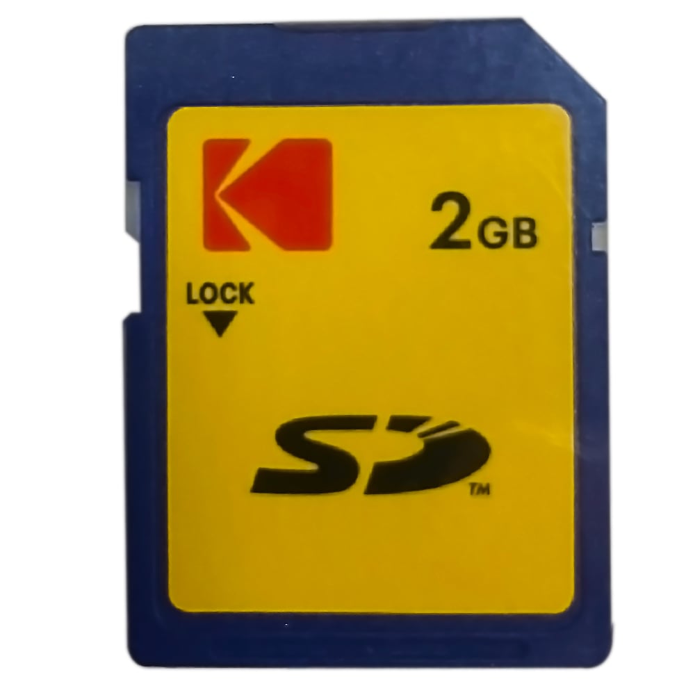 SDカード 2GB SD 低容量 KODAK コダック SDHC/SDXC非対応機器に対応 海外リテール EKMSD2G10K ◆メ