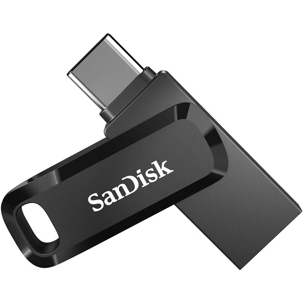 開封/バルク品(動作確認済)特価☆  512GB USBメモリ USB3.1 Gen1-A/Type-C 両コネクタ搭載 SanDisk サンディスク Ultra Dual Drive Go R:400MB/s 回転式 海外リテール SDDDC3-512G-G46 ◆メ