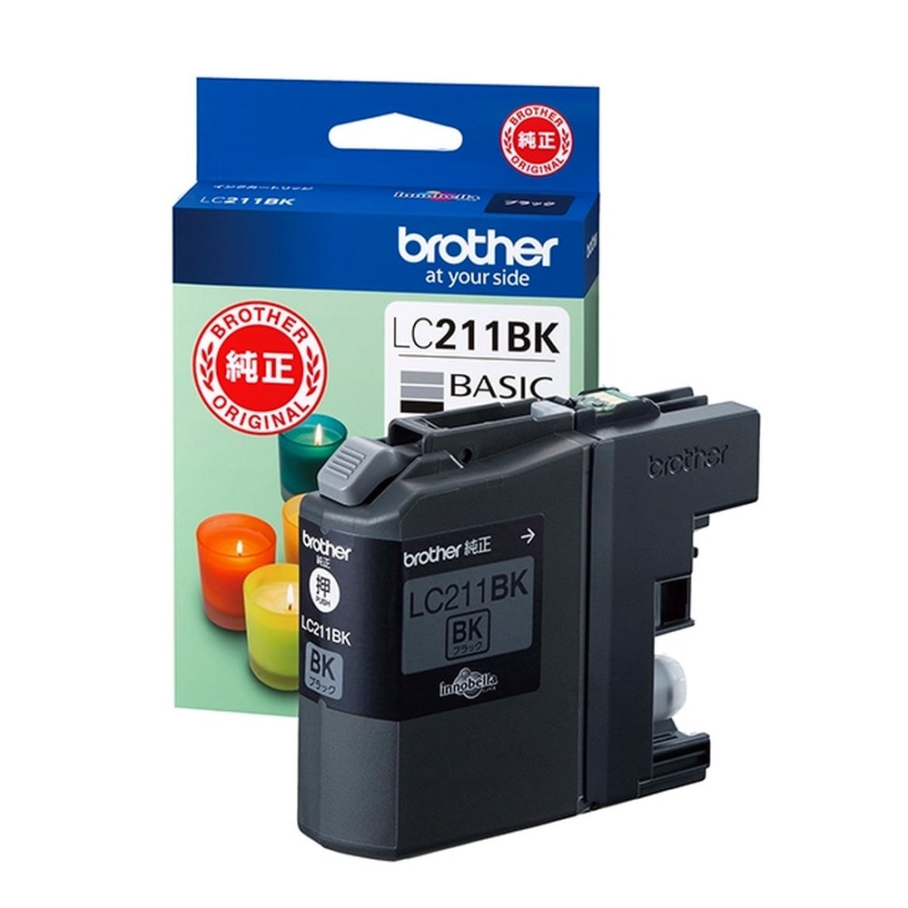 brother ブラザー 純正インクカートリッジ LC211 黒 印刷可能枚数375 適合プリンター:DCP-J562N DCP-J762N DCP-J963N MFC-J880N ブラック LC211BK ◆メ