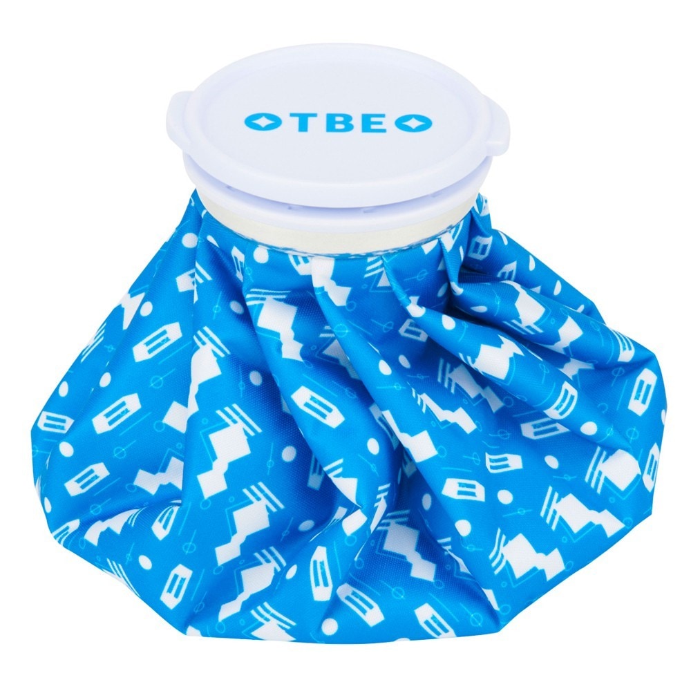 氷のう 氷嚢 大口径60mm ひんやり アイシング アイスパック TOBIEMON 飛衛門 ゴルフ スポーツ 部活 熱中症対策 結露防止加工 ひし形柄ブルー T-IB-R1 ◆宅