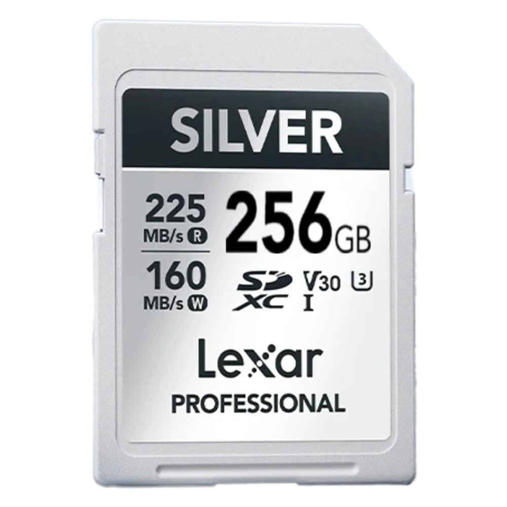 SDカード 256GB SDXC Lexar レキサー Professional SILVER Class10 UHS