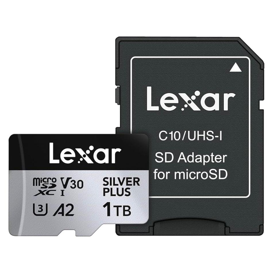 マイクロSDカード 1TB microSDXC Lexar レキサー Professional SILVER