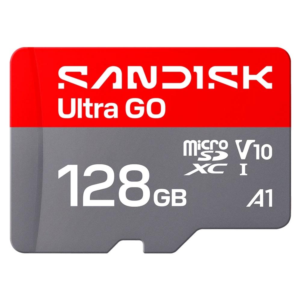 マイクロSDカード 128GB microSDXC SANDISK サンディスク Ultra GO Class10 UHS-I U1 V10 A1 R:190MB/s 海外リテール SDSQUGN-128G-GN6MN ◆メ