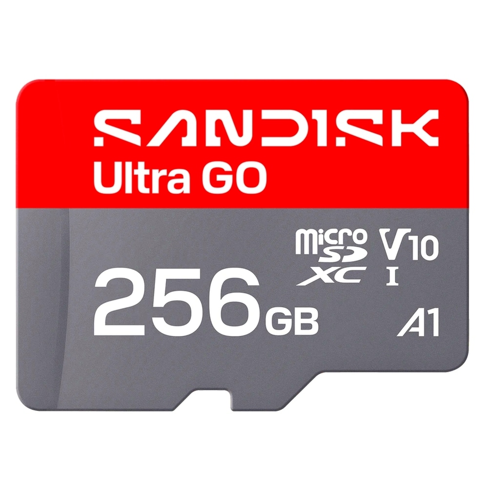 マイクロSDカード 256GB microSDXC SANDISK サンディスク Ultra GO Class10 UHS-I U1 V10 A1 R:190MB/s 海外リテール SDSQUGN-256G-GN6MN ◆メ