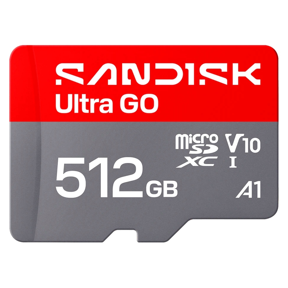 マイクロSDカード 512GB microSDXC SANDISK サンディスク Ultra GO Class10 UHS-I U1 V10 A1 R:190MB/s 海外リテール SDSQUGN-512G-GN6MN ◆メ