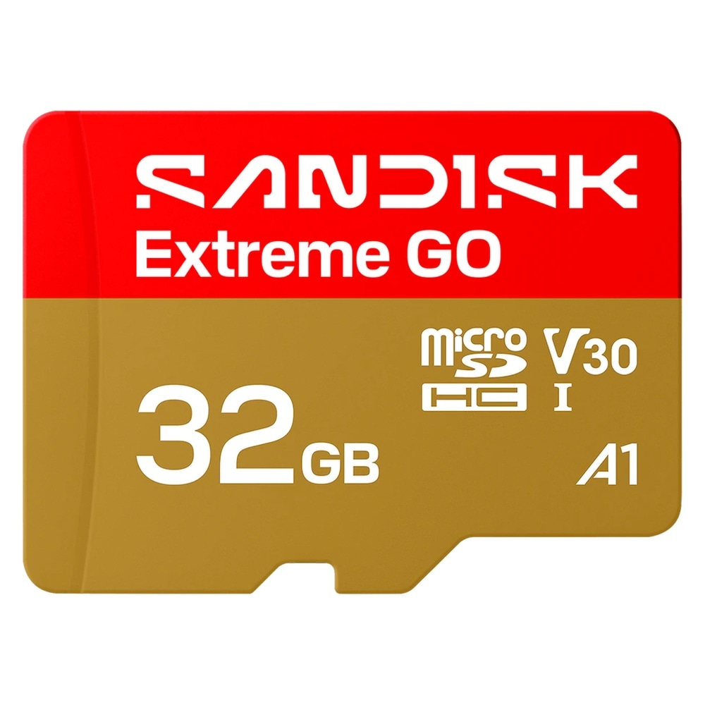マイクロSDカード 32GB microSDHC SANDISK サンディスク Extreme GO Class10 UHS-I U3 V30 A1 R:100MB/s w:60MB/s 海外リテール SDSQXGN-032G-GN6MN ◆メ