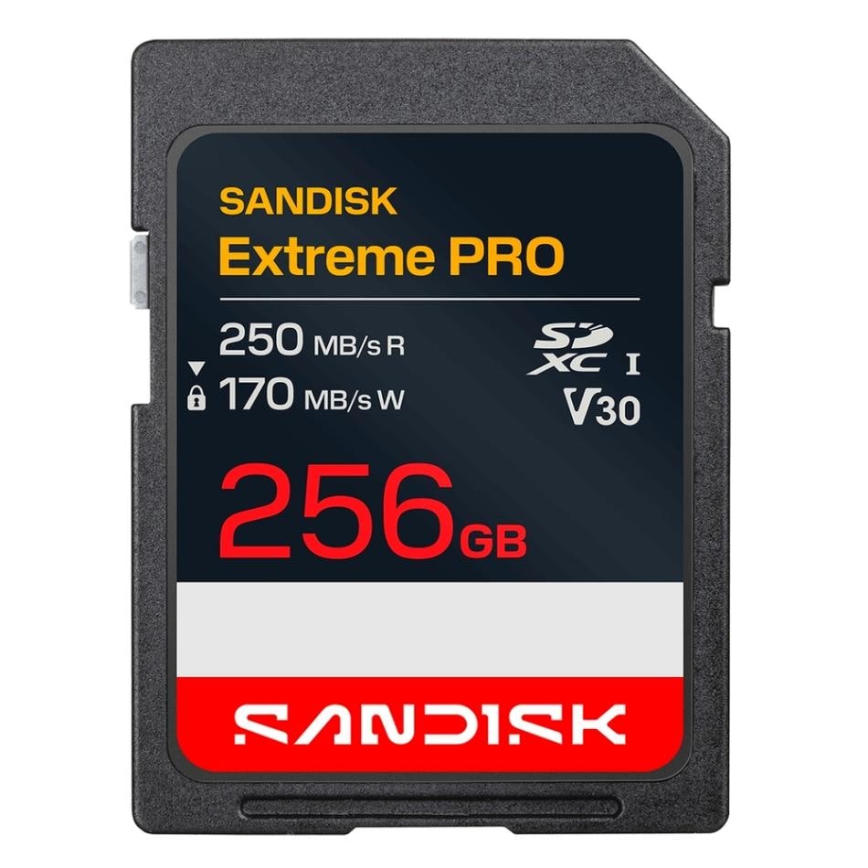SDカード 256GB SDXC SANDISK サンディスク Extreme PRO CLASS10 UHS-I U3 V30 R:250MB/s W:170MB/s 海外リテール SDSDXXJ-256G-GSCIN ◆メ