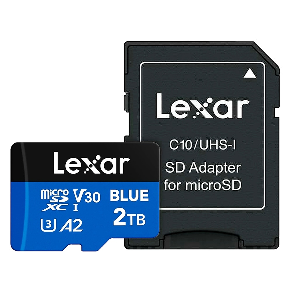 SwitchLite ブルー　本体+メモリーカード マイクロSDカード 2TB microSDXC Lexar レキサー BLUE Class10 UHS-1