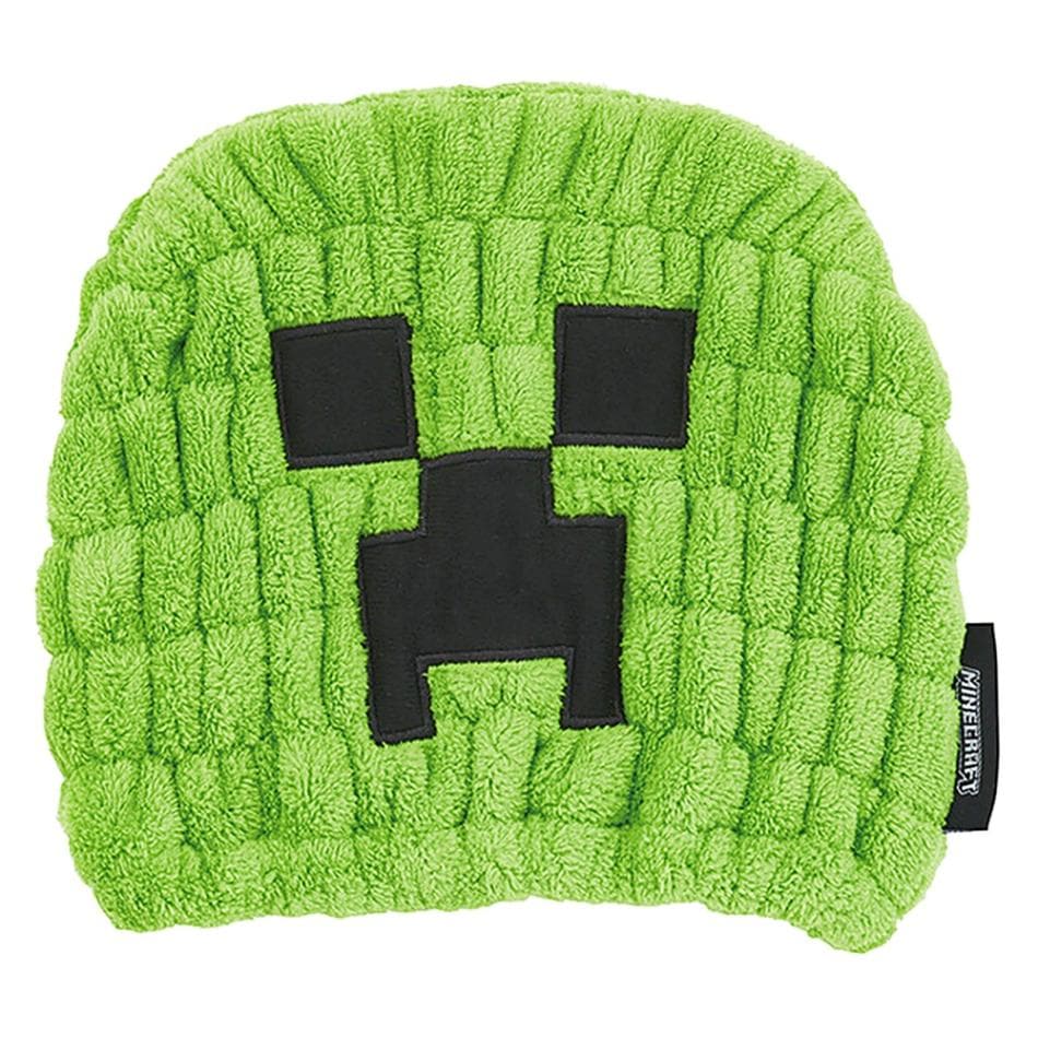 タオルキャップ 吸水速乾 Minecraft マインクラフト クリーパー SKATER スケーター 子供 可愛い 海水浴 プール マイクロファイバー生地 733086-TOC11 ◆メ