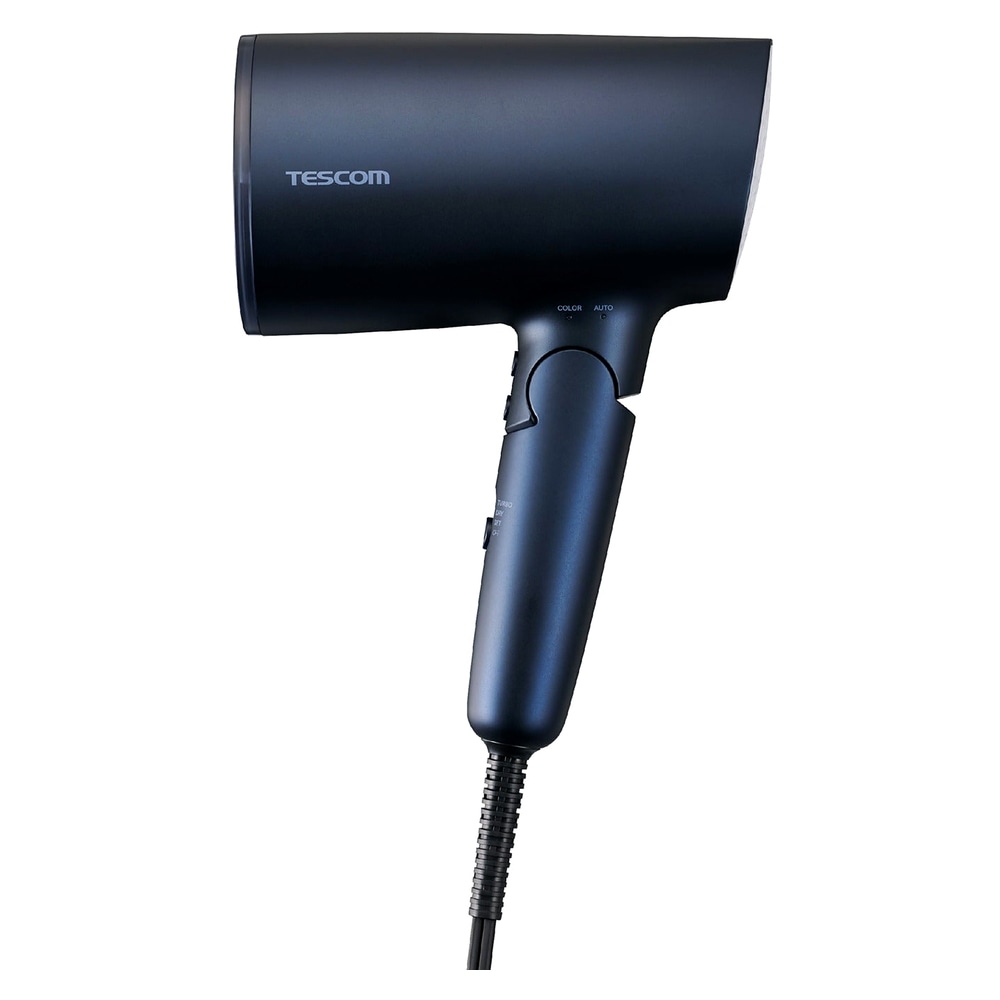 マイナスイオン ヘアードライヤー TD713A TESCOM テスコム 大風量 スピード乾燥 センシング機能 まとまるノズル 最大1300W ネイビー TD713A-A ◆宅