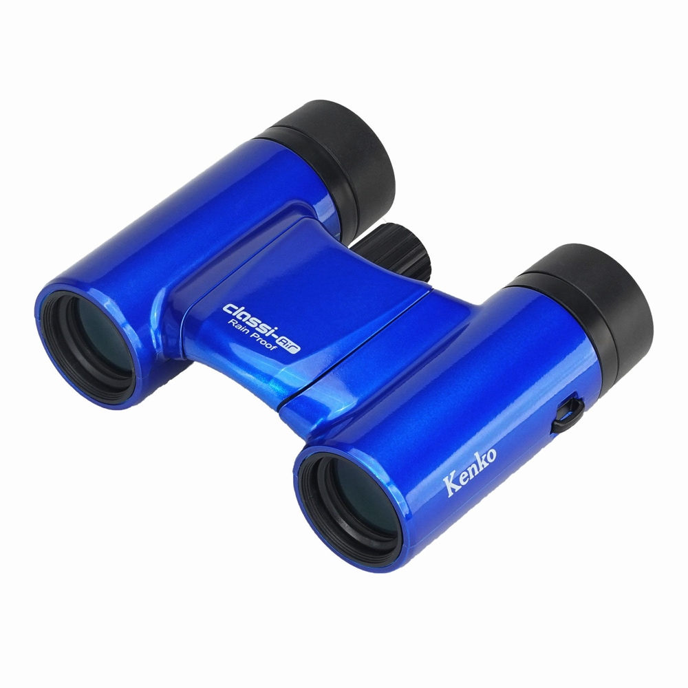 双眼鏡 8倍 口径21mm コンサートに最適 Classi-air 8X21DH MC-BL Kenko ケンコートキナー ダハ式 レインプルーフ 超軽量170g 超コンパクト ブルー 8X21DHMC-BL ◆宅