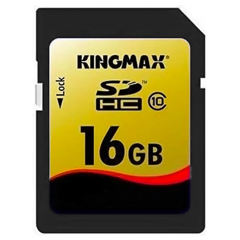 SDカード 16GB SDHC KINGMAX キングマックス PRO+ Class10 UHS-I U1 MLC R:90MB/s W:38MB/s 海外リテール KM16GSDHCU1V10 ◆メ