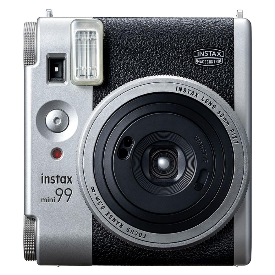 チェキ インスタントカメラ instax mini 99 FUJIFILM 富士フイルム 高画質 充電式 露出ダイヤル カラーエフェクト 高性能フラッシュ シルバー INSMINI99SV ◆宅