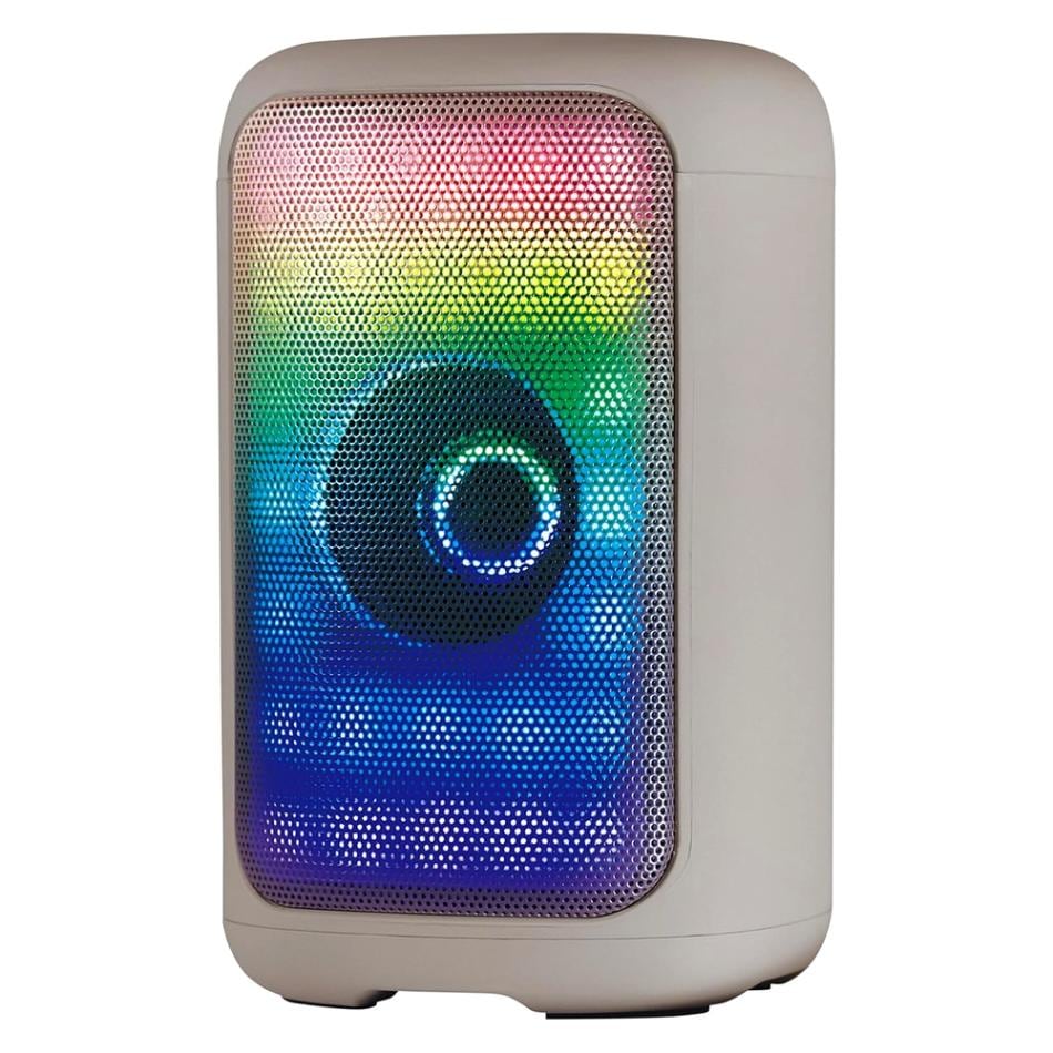 ワイヤレススピーカー Bluetooth 5.3 AZUMA アズマ GRAV TWS機能 LED 出力5W 充電式 USB Type-C ベージュ GRV-PS05WC-BE ◆宅