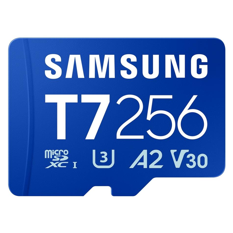 マイクロSDカード 256GB microSDXC Samsung サムスン T7 R:170MB/s W:130MB/s Class10 UHS-I U3 V30 A2 海外リテール MB-MB256T/WW ◆メ
