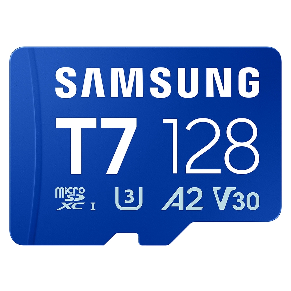 マイクロSDカード 128GB microSDXC Samsung サムスン T7 R:170MB/s W:130MB/s Class10 UHS-I U3 V30 A2 海外リテール MB-MB128T/WW ◆メ