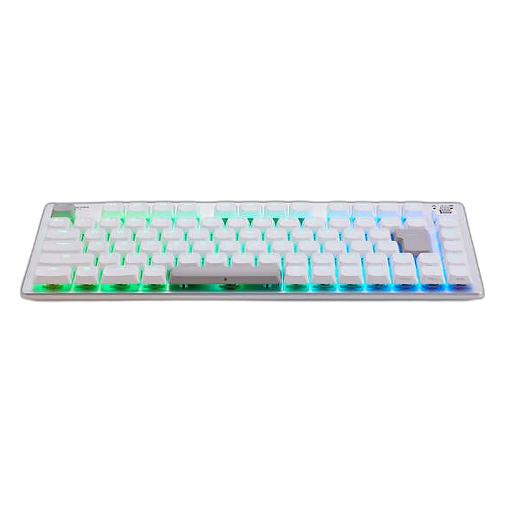ワイヤレス ゲーミングキーボード GAMING V custom VK520LL ELECOM エレコム USB/2.4GHz/Bluetooth 75％サイズ ホワイト TK-VK520LLWH ◆宅