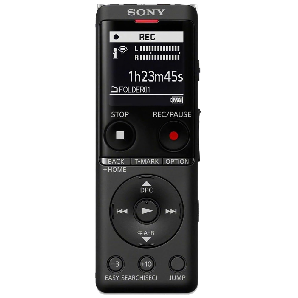 ICレコーダー ICD-UX570F 4GB SONY ソニー 録音 リニアPCM/MP3 再生 低ノイズ 薄型 軽量 並行輸入品 ブラック ICD-UX570F(B) ◆コ