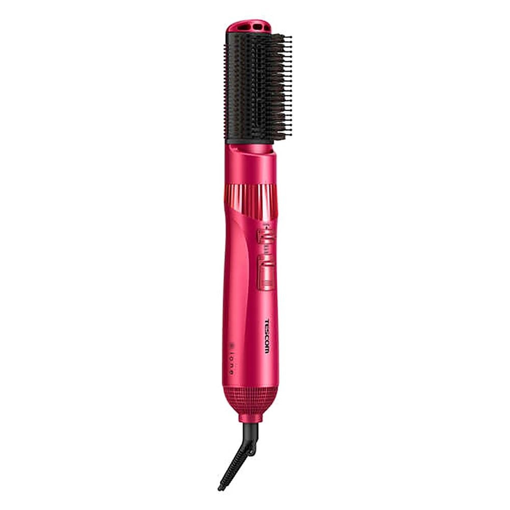 マイナスイオン カールドライヤー TC530A TESCOM テスコム スタイリング 豚毛 ブローブラシ/ロールブラシ付 AC電源 ピンク TC530A-P ◆宅