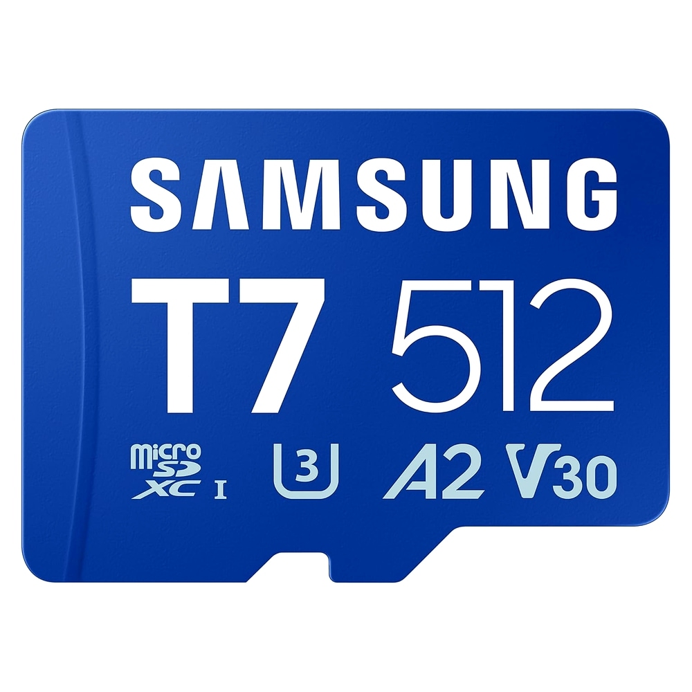 マイクロSDカード 512GB microSDXC Samsung サムスン T7 R:170MB/s W:130MB/s Class10 UHS-I U3 V30 A2 海外リテール MB-MB512T/WW ◆メ