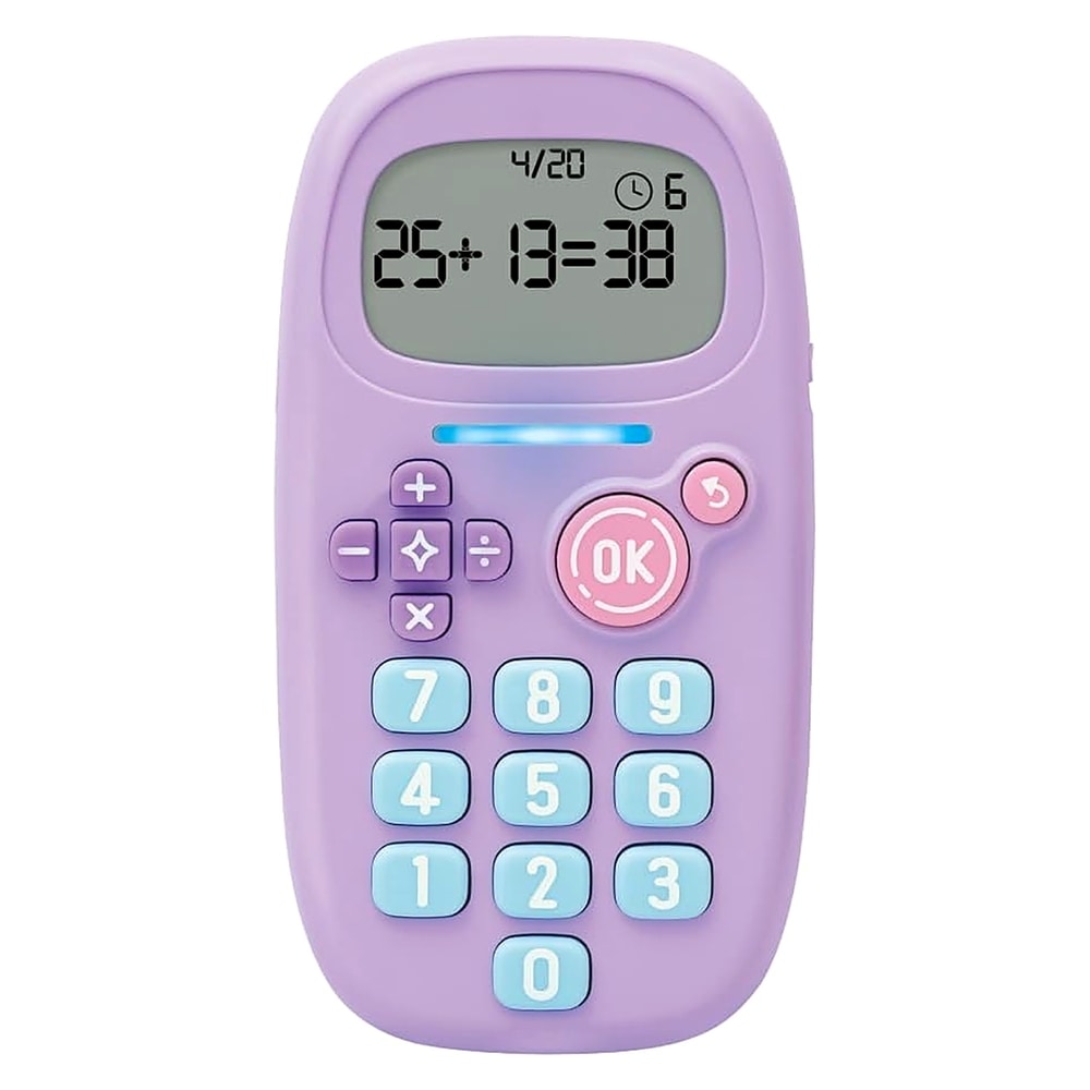 ピコトレ 暗算ドリル 四則計算用 GS-1139 SONiC ソニック 1日5分習慣 小学1-4年レベル 暗算 算数 計算 学習 乾電池式 バイオレット GS-1139-V ◆メ