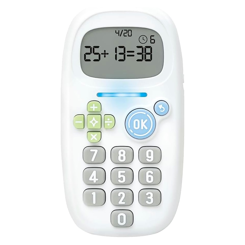 ピコトレ 暗算ドリル 四則計算用 GS-1139 SONiC ソニック 1日5分習慣 小学1-4年レベル 暗算 算数 計算 学習 乾電池式 ホワイト GS-1139-W ◆メ
