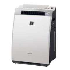 シャープ【SHARP】加湿空気清浄機 KI-EX75-W（ホワイト系）【KIEX75】