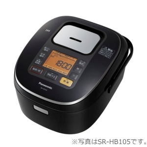 Panasonic IH炊飯器 SR 黒 Panasonic パナソニック SR-H10B-K(ブラック) IHジャー炊飯器 備長炭釜