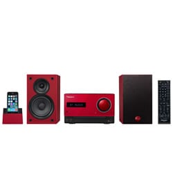【動作確認済】Pioneer X-CM32BT-R (Bluetooth搭載機) パイオニア【PIONEER】CDミニコーポネントシステム X-CM32BT-R（レッド