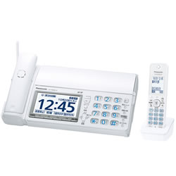 パナソニック【Panasonic】デジタルコードレスファクス KX-PD604DL-W 