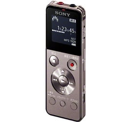 ソニー【SONY】ステレオICレコーダー ICD-UX544F-T（セピアブラウン