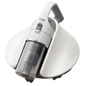 シャープ【SHARP】サイクロンふとん掃除機 ホワイト EC-HX150-W【EC 