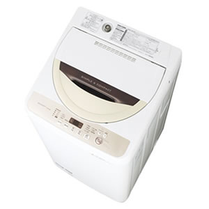 30日迄！SHARP 4.5㎏ 洗濯機【ES-GE45R-C】 シャープ【SHARP】4.5kg全自動洗濯機 ES-GE45R-C【ESGE45R】