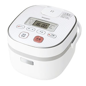 【未使用】SHARP シャープ ジャー炊飯器 KS-F105-W 5合炊き 白 未使用】SHARP シャープ ジャー炊飯器 KS-F105-W 5合炊き 白