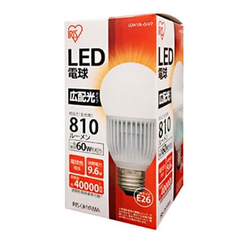 アイリスオーヤマIRISLED電球 広配光タイプ 電球色相当 LDA10LGV7
