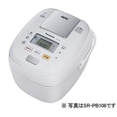 パナソニック【Panasonic】可変圧力IHジャー炊飯器 SR-PB186-W 